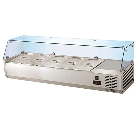 TỦ SALAD ĐỂ BÀN KOLNER VRX1200-395