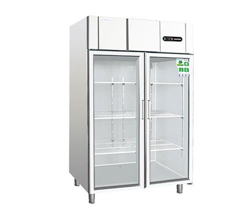 TỦ ĐÔNG INOX 2 CÁNH KÍNH KOLNER KN1.2BT2