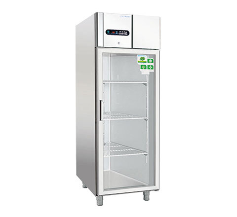 TỦ ĐÔNG INOX 1 CÁNH KÍNH KOLNER KN550BTG