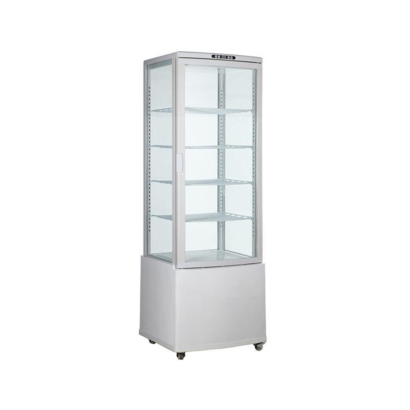 Tủ Mát Trưng Bày 4 mặt kính Kolner KN-215L-3