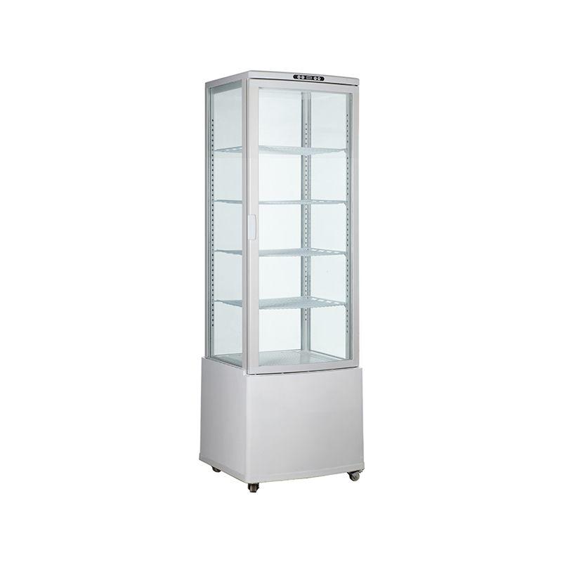 Tủ Mát Trưng Bày 4 mặt kính Kolner KN-235L-3