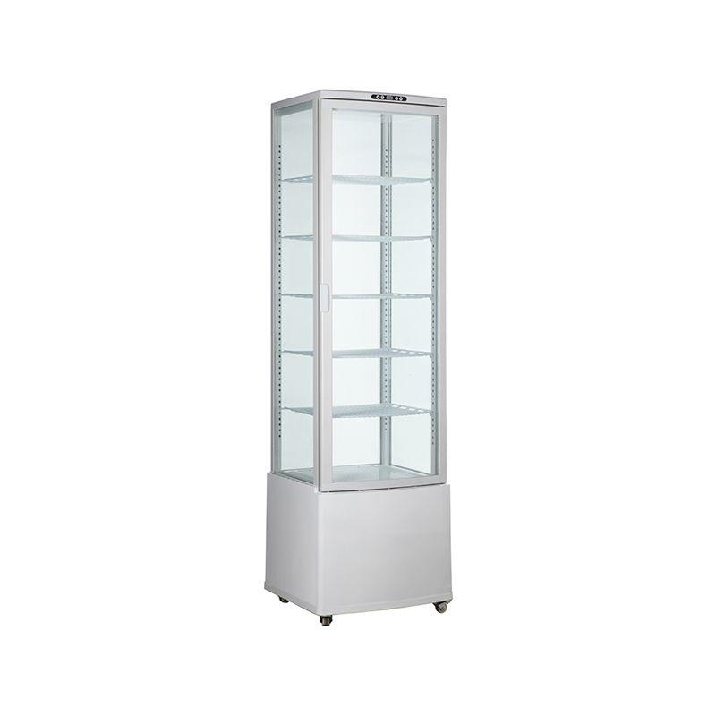 Tủ Mát Trưng Bày 4 mặt kính Kolner KN-280L-3