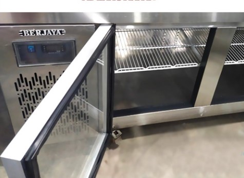 Bàn mát cánh kính Berjaya B2D/C4/600-SM - Ảnh 3