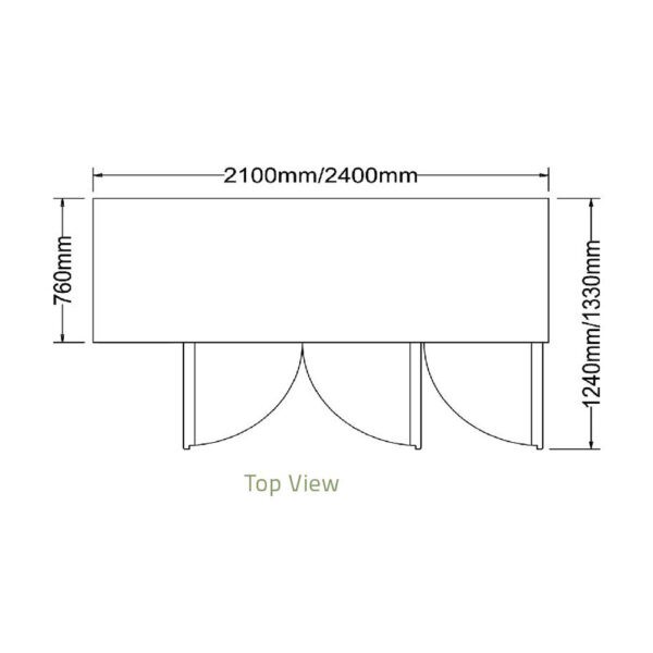 Bàn đông 3 cánh Berjaya BS 3DF8/Z - Ảnh 3