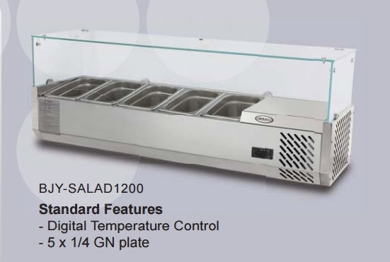 Tủ trưng bày Salad Berjaya BJY-SALAD1200 - Ảnh 2