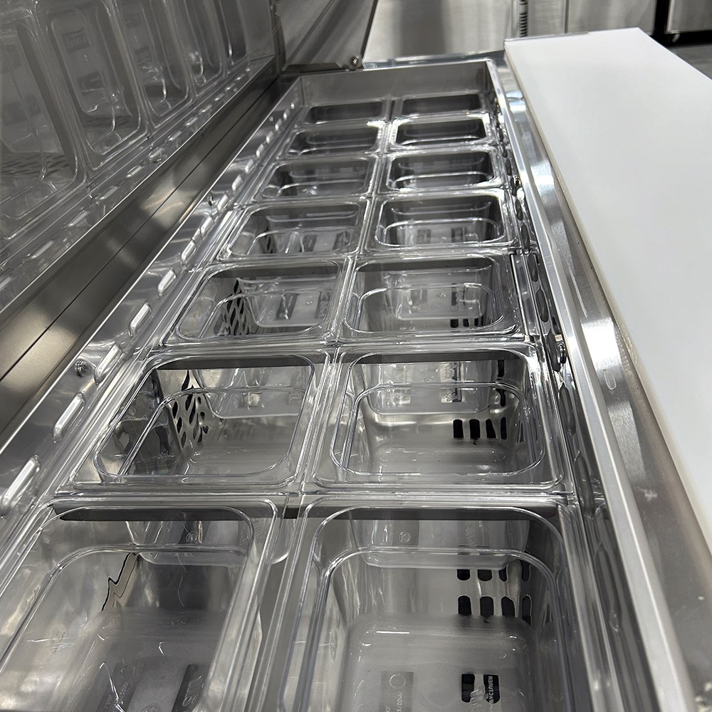 Bàn mát Salad 2 cánh Turbo Air KHR15-2 - Ảnh 7