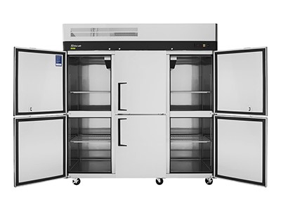 Tủ đông 6 cánh inox Turbo Air KF65-6 - Ảnh 2