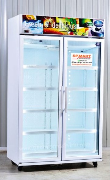 Tủ Mát 2 Cánh Kính 1040 Lít Sanden Intercool SPM-1003 - Ảnh 2