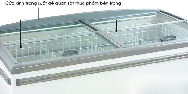 Tủ đông trưng bày dạng đảo Sanden Intercool SNE-1855 - Ảnh 3