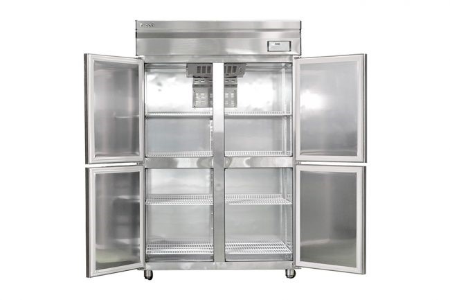 Tủ đông 4 cánh inox Happys HWI-45CF (có quạt) - Ảnh 3