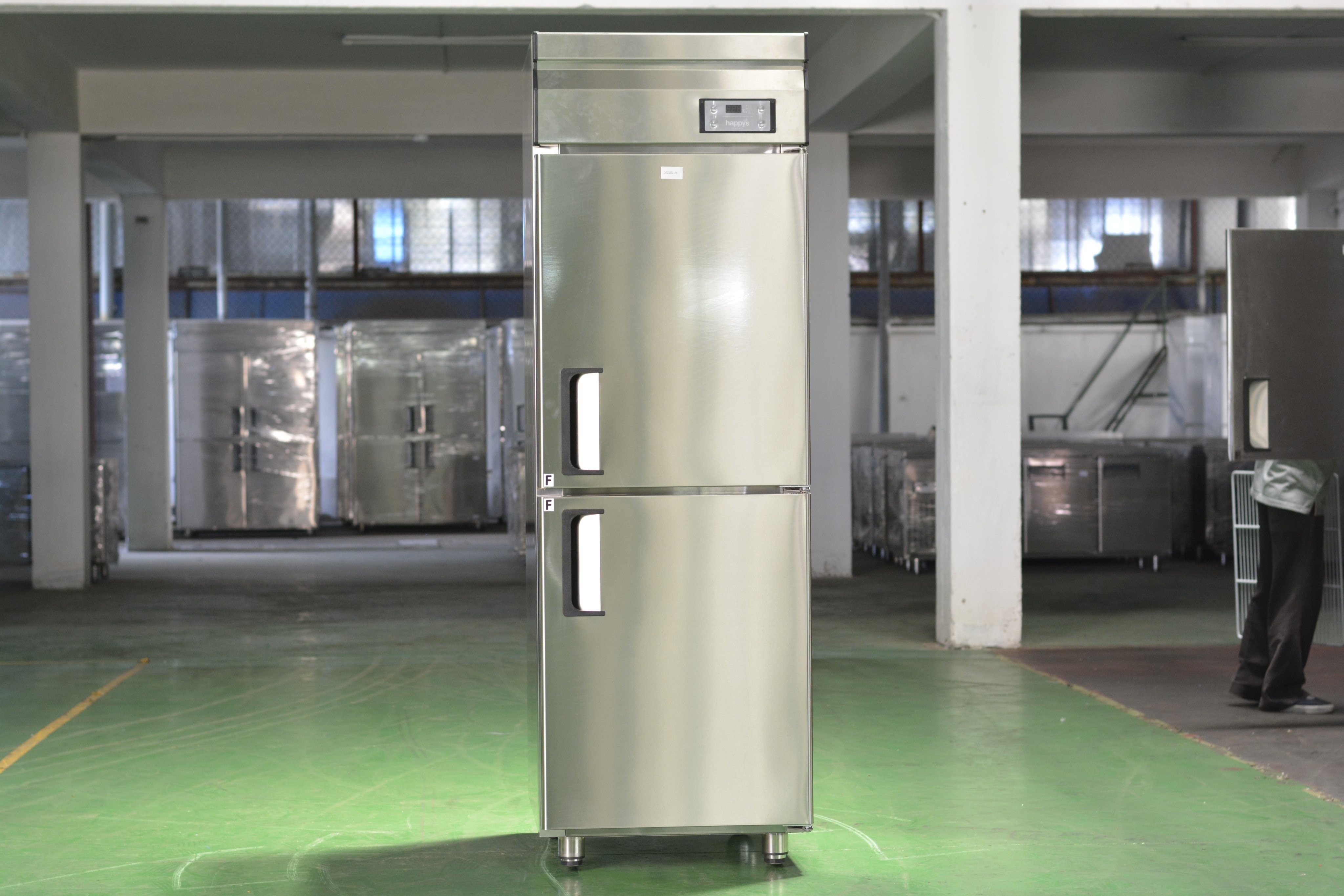 Tủ đông 2 cánh inox Happys HWI-25CF (có quạt) - Ảnh 2