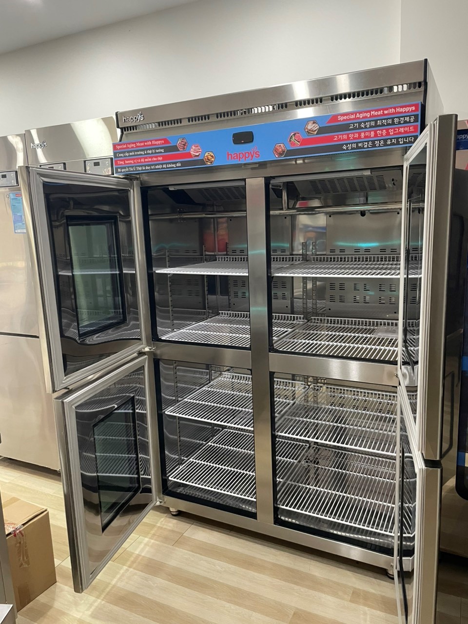Tủ ủ thịt 4 cánh Happys HWI-45RA - Ảnh 4