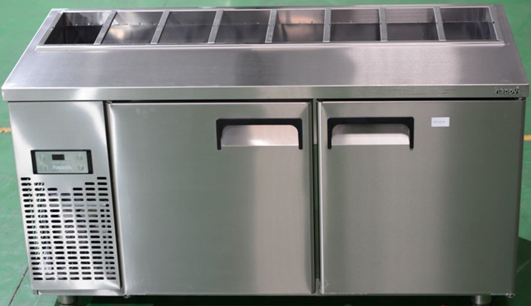 Tủ bàn Salad Half 1500 Happys HWI-1500SH - Ảnh 2