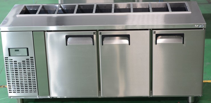 Tủ bàn Salad Half 1800 Happys HWI-1800SH - Ảnh 2