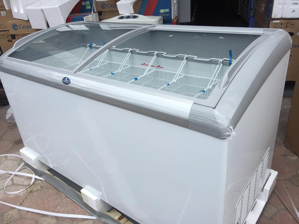 Tủ đông kính cong Sanden Intercool SNC-0435 - Ảnh 2