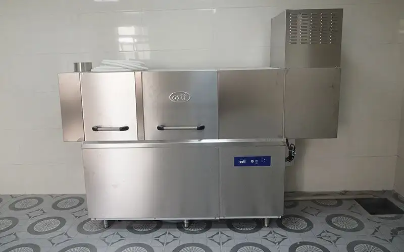 Máy rửa bát băng chuyền Ozti OBK 2000 - Ảnh 2