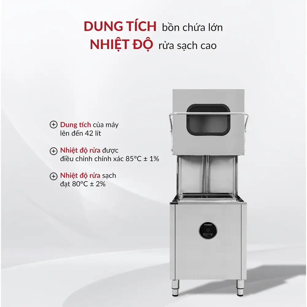 Máy rửa chén đĩa công nghiệp Starion SW-S65HA - Ảnh 6