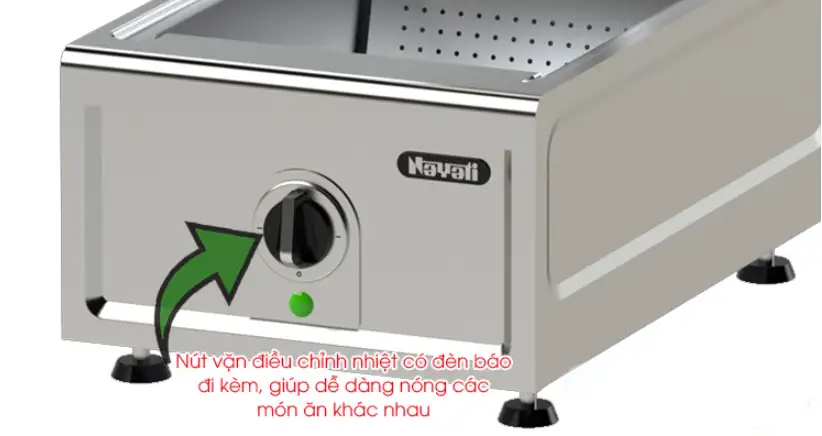 Bếp giữ nóng thực phẩm chiên Nayati NEFW 4-60 AM - Ảnh 2