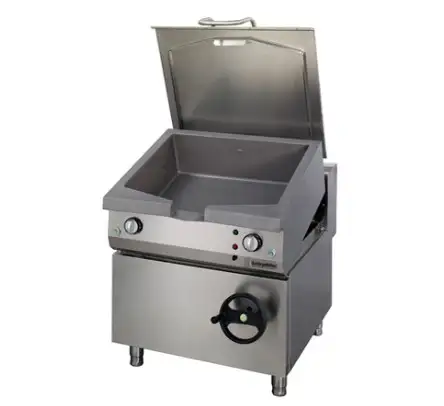 Chảo Nghiêng Tay Quay Dùng Điện Ozti OTE 80 - Ảnh 2