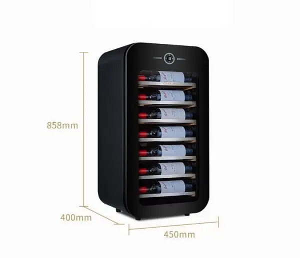 Tủ Bảo Quản Rượu Vang 22 Chai Thế Hệ Mới Vinocave JC 76A (Black) - Ảnh 3