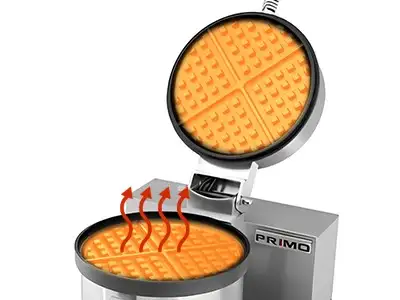 Máy Nướng Bánh Waffle Đơn Primo 0300101838 - Ảnh 4