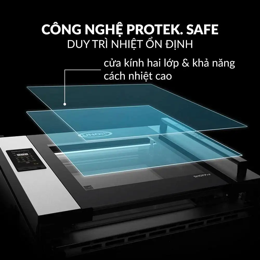 Lò Nướng Đối Lưu 3 Khay Unox LINEMICRO™ XF003 - Ảnh 3