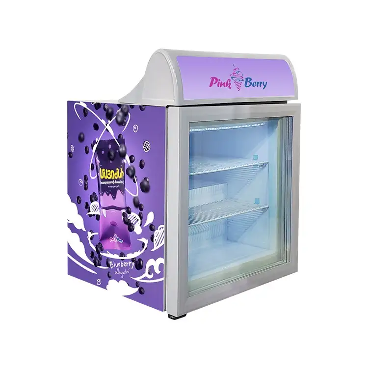 Tủ Đông 1 Cánh Kính Để Bàn Kolner KNF55B - Ảnh 4