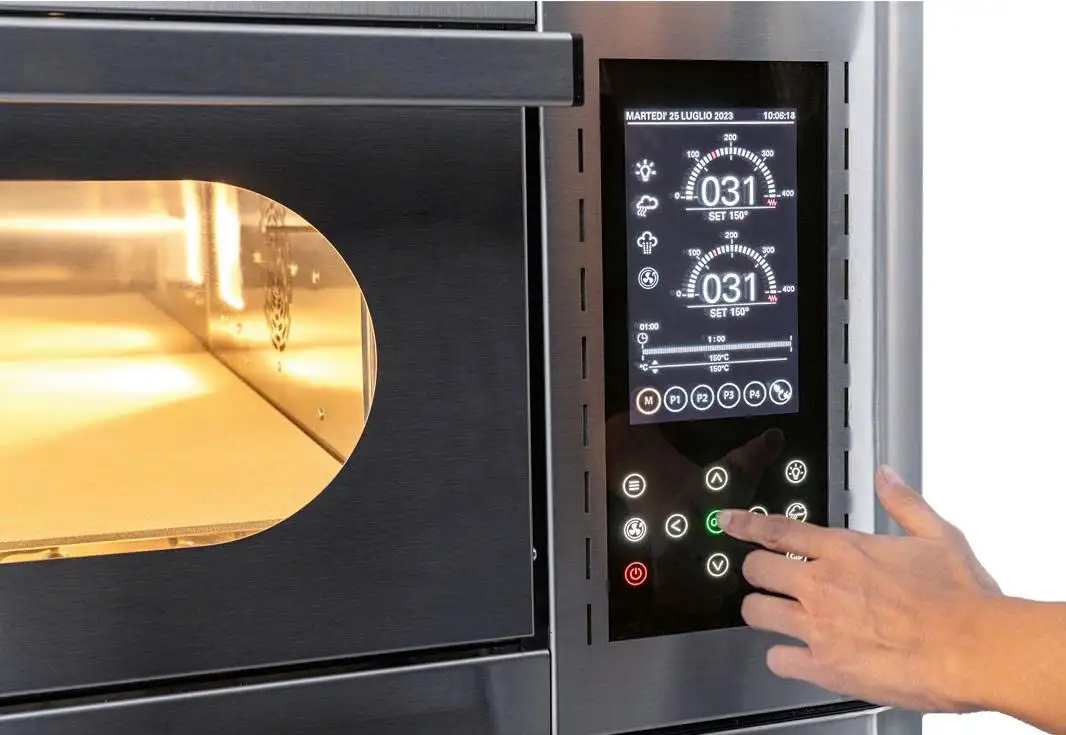 Lò nướng bánh Pizza dùng điện Prismafood GENIUS 6L - Ảnh 4