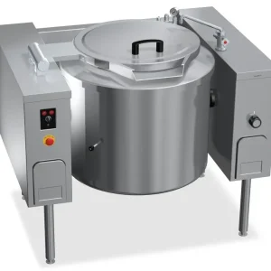 Chảo Đun Sôi Nghiêng 150L Có Chức Năng Làm Nóng Bằng Hơi Nước Gián Tiếp Berto's 9P15IRV