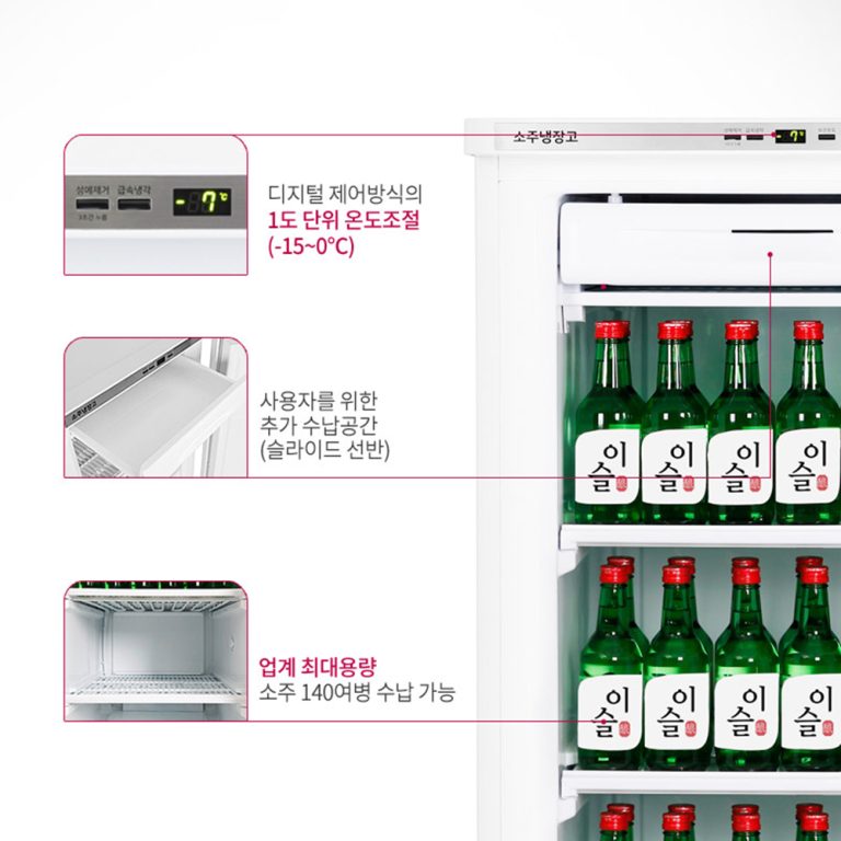 Tủ Giữ Lạnh Rượu Soju Hàn Quốc STARION SR-W200SK - Ảnh 2