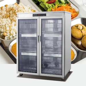 Tủ sấy tiệt trùng khay thức ăn bằng tia UV Grand Woosung WS-DH100E