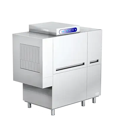 Máy rửa chén băng tải bên trái 2700 đĩa mỗi giờ ATA ATR2700ES