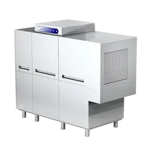 Máy rửa chén băng tải bên phải 3200 đĩa mỗi giờ ATA ATR3200ED
