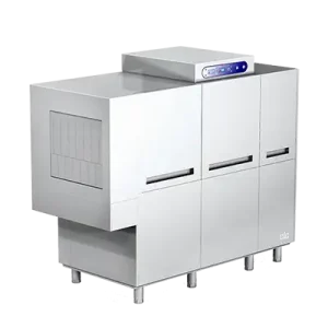 Máy rửa chén băng tải bên trái 3200 đĩa mỗi giờ ATA ATR3200ES