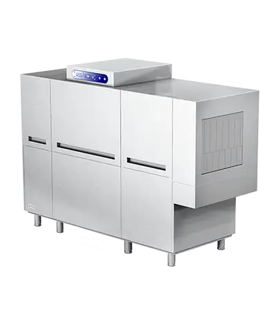 Máy rửa chén băng tải bên phải 3800 đĩa mỗi giờ ATA ATR3800ED