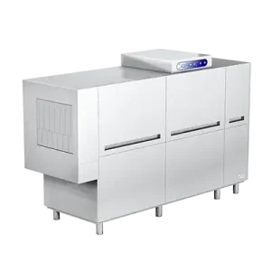 Máy rửa chén băng tải bên trái 4300 đĩa mỗi giờ ATA ATR4300ES