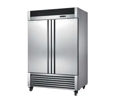 Tủ Đông Đứng 2 Cánh Inox Coolmes AUF2