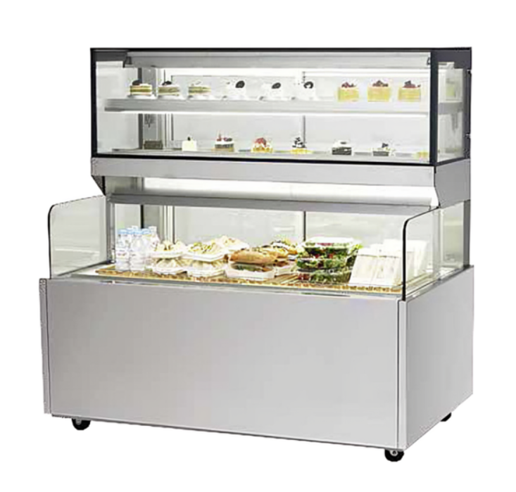 TỦ TRƯNG BÀY BÁNH VÀ NƯỚC GIẢI KHÁT TURBO AIR TCB-1800