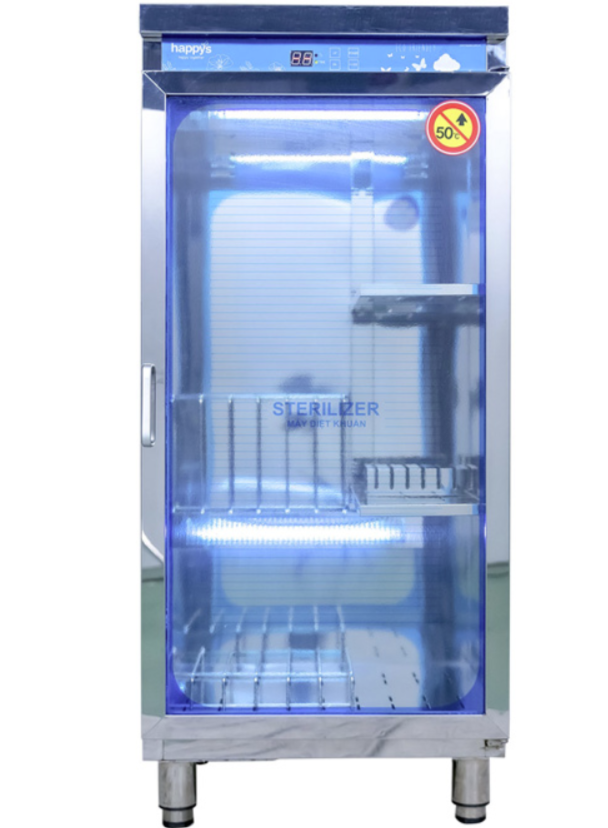 Tủ diệt khuẩn dao thớt khay Happys HPS-101K - Ảnh 2