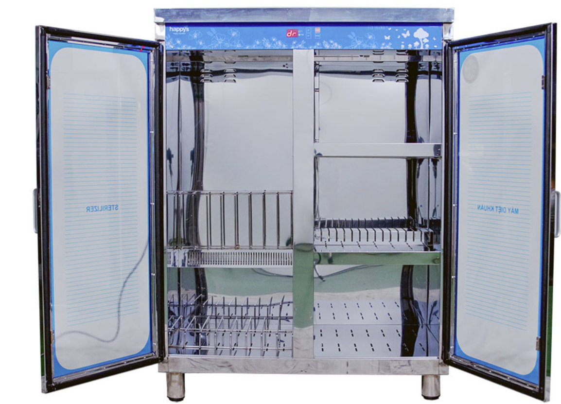Tủ diệt khuẩn dao thớt khay Happys HPS-102K - Ảnh 3