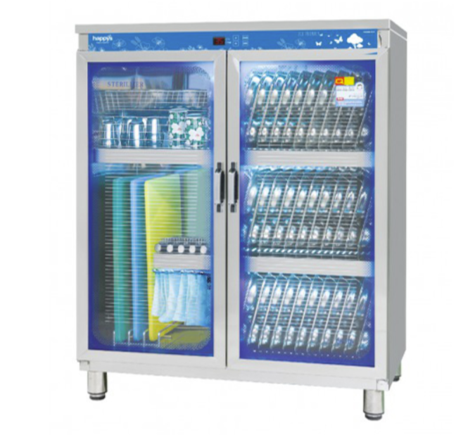 Tủ diệt khuẩn dao thớt khay Happys HPS-102K - Ảnh 2