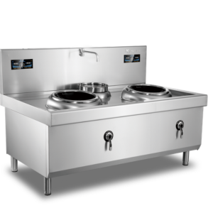 BẾP Á 2 HỌNG DÙNG ĐIỆN 1 NỒI NƯỚC MANTRU.E ZC2-C4030A-W