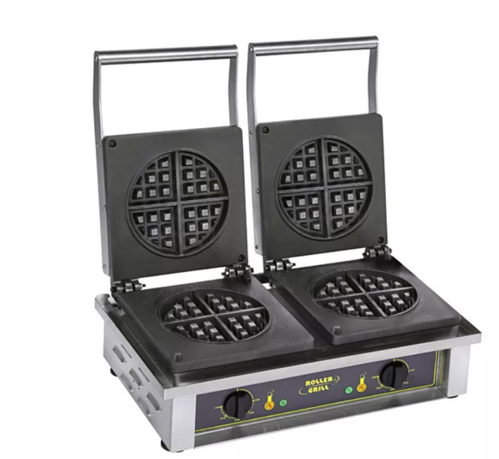 MÁY NƯỚNG BÁNH WAFFLE ĐÔI ROLLER GRILL GED 75