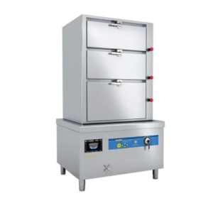 Tủ Hấp Hải Sản Điện Từ 3 Tầng LESTOV LT-HI-E135