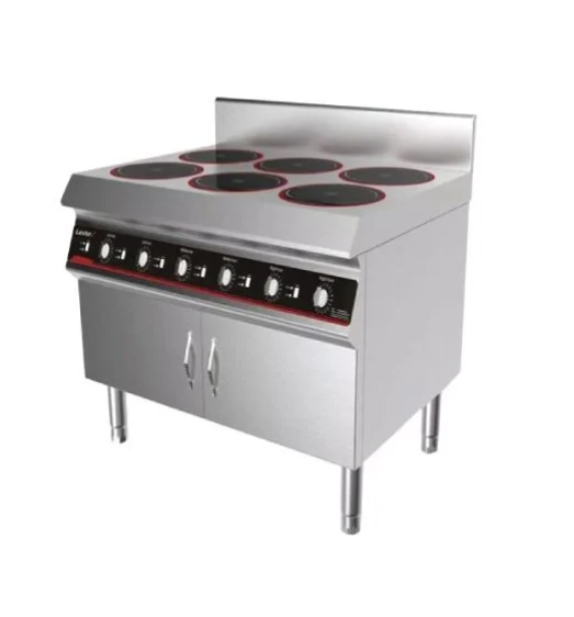 Bếp Điện Từ Công Nghiệp 06 vùng nấu LESTOV LT-B300VI-B105