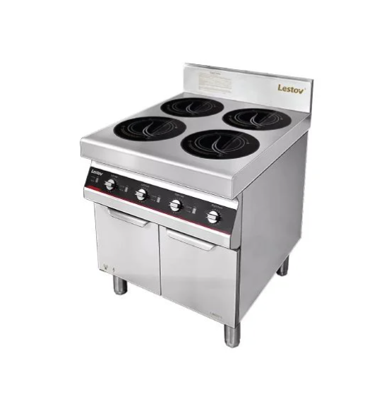 Bếp Điện Từ Công Nghiệp 04 vùng nấu LESTOV LT-B300IV-B105
