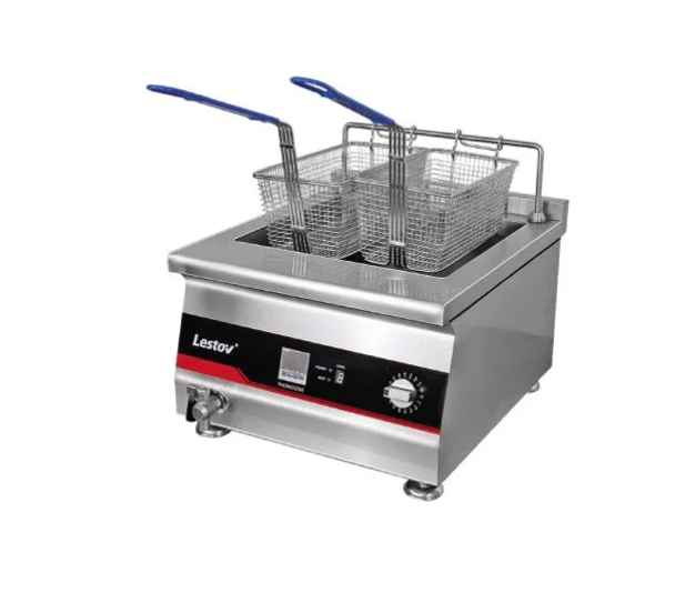 Bếp Chiên Nhúng 02 rổ chiên 18L LESTOV LT-TZL-B105