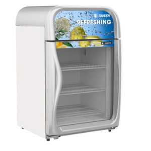 Tủ đông mini đứng 1 cánh kính Sanden SNR-0100