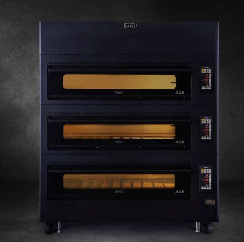 Lò Nướng Tầng Đối Lưu Kết Hợp Hơi Nước & Đá Nướng Bresso HBVO-2003pro-ZS1