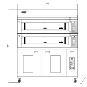 Lò Nướng Kết Hợp Model HBWO-3210